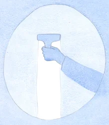 Unsere kräftigen Gebete wirken auf die Seele wie ein Schrubber, der über eine schmutzige Fensterscheibe geschoben wird, 2002