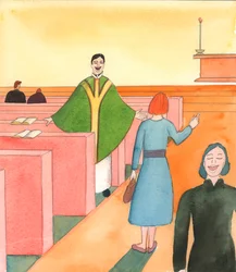 Priester, die laut in der Kirche plaudern und die Gebete anderer stören, zeigen einen Mangel an Ehrfurcht, der einen tieferen Mangel an Respekt für den Herrn widerspiegeln kann, 2005