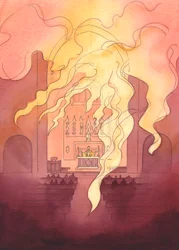 Der Allheilige und Majestätische Gott ist in unserem Heiligtum gegenwärtig, wie ein loderndes Feuer, das sich durch das ganze Gebäude ausbreitet