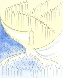 Der Christus, dem wir in der Heiligen Kommunion begegnen, ist wie an der 