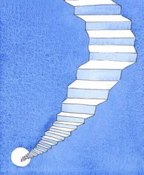 Es gibt nur einen Weg über den dunklen Abgrund, der die Erde vom Himmel trennt, 2004