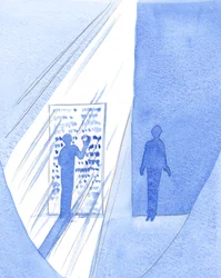 Wir sehen die Heiligen Schriften als gedruckte Worte auf Papier, doch Gottes Licht und Weisheit strömen durch den Text auf diejenigen, die sich ihm nähern, während andere wählen, in der Dunkelheit zu stehen