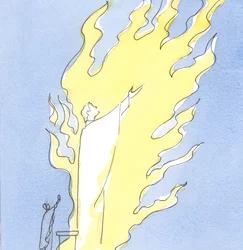 Wann immer das Heilige Opfer von unserem Altar dargebracht wird, lobt Christus, der in sakramentaler Form gegenwärtig ist, den Vater in der feurigen Liebe des Heiligen Geistes