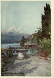 Ein Garten in Orta, Illustration aus 