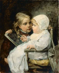 Der junge Künstler, 1885