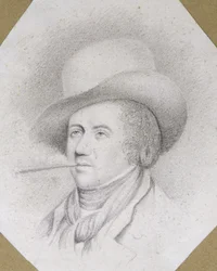 Porträt des Duc de Liancourt (1747-1827) nach einem Gemälde von James Sharples (ca. 1751-1811)