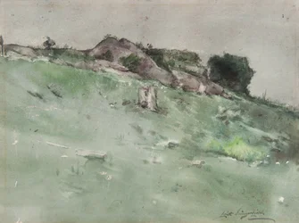 Grauer Felsen