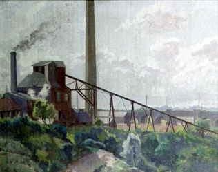 Kohlenbergwerk