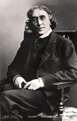 Harry Brodribb Irving 1870-1919, englischer Schauspieler, 1905