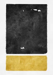 Schwarz-Gold-Abstraktion