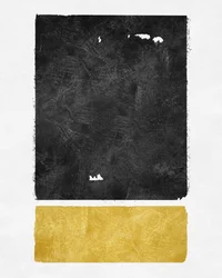 Schwarz Gold Abstrakt