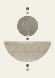 Lunare geometrische Balance