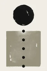 Minimalistische Geometrische Balance