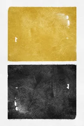 Moderne Gold-Schwarz-Blöcke