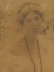 Porträt von Julia Hall McCune 1882-1971, ca. 1898