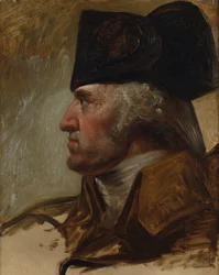 George Washington, Studie für Washington überquert den Delaware
