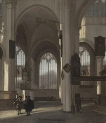 Innenraum einer Kirche, um 1680