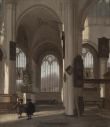 Innenraum einer Kirche, um 1680