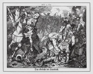 Tod von Marschall Turenne in der Schlacht von Salzbach