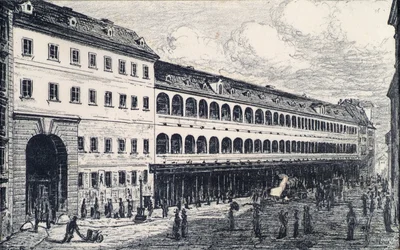 Die Salzgrieskaserne in Wien