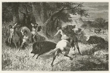 Die Jagd in der Eisenzeit