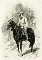 Porträt von Jane Dieulafoy (geb. Magre)