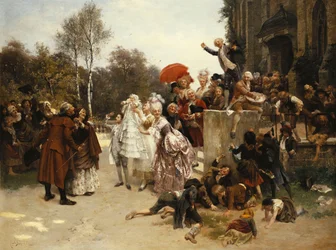 Die Taufe, 1863