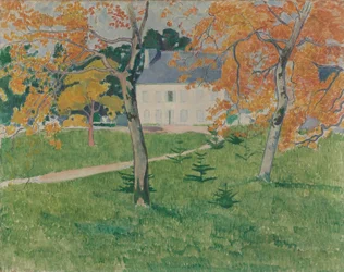 Haus unter Bäumen - Pont-Aven