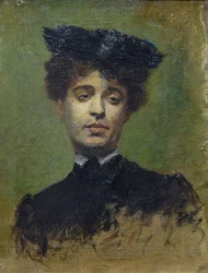 Porträt von Marie Lemasson, 1892