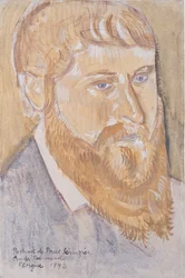 Porträt von Paul Sérusier, 1893