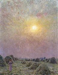 Untergehende Sonne