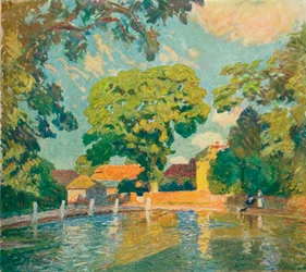 Der Dorfteich, Upton Grey