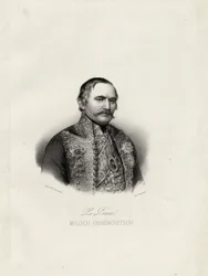 Milo Obrenovic I., Fürst von Serbien, um 1838