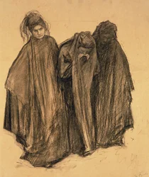 Studie für La Douleur, 1899