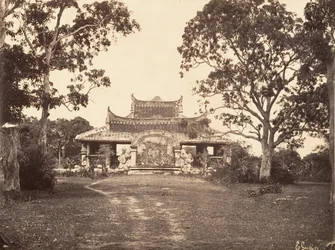 Grab des Bischofs von Adran, 1866