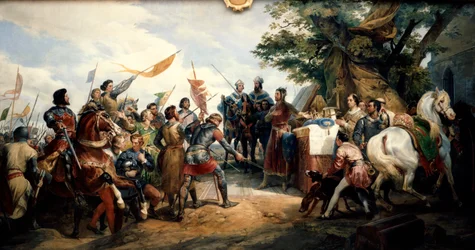 Schlacht von Bouvines, 27. Juli 1214, 1827
