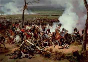 Die Schlacht bei Hanau, 1813, 1824 (Detail)