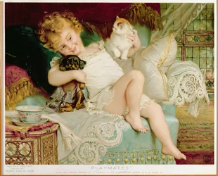 Spielgefährten, aus dem Pears Annual, 1903