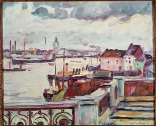 Der Hafen von Antwerpen