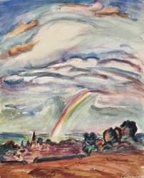 Der Regenbogen. Montiullier