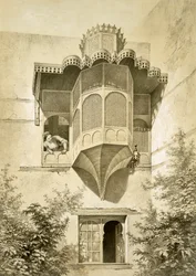 Kairo: Haus namens Beyt El-Emyr (etwas verfallen), 19. Jahrhundert