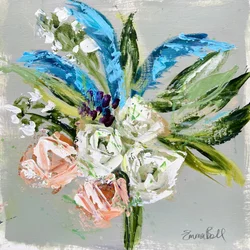 Malerisches Blumenmedley