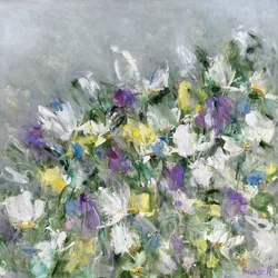 Lebendige Blumenwiese