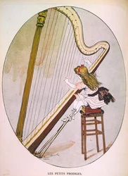 Kleines Wunderkind, graviert vom Künstler aus L