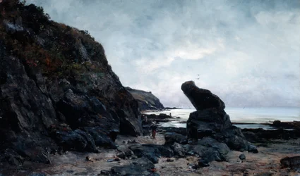 Bei den Felsen bei Ebbe, 1878