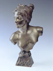 Büste der Diana, um 1910