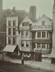 Fleet Street 185, City of London, 1884