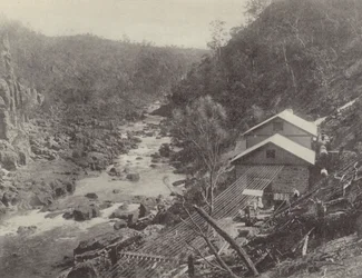Ein Elektrizitätswerk, Tasmanien