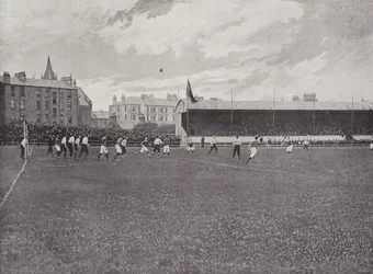 Cathkin Park Fußballplatz, Glasgow