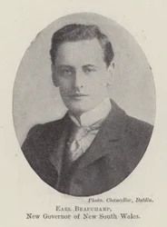 Earl Beauchamp, neuer Gouverneur von New South Wales